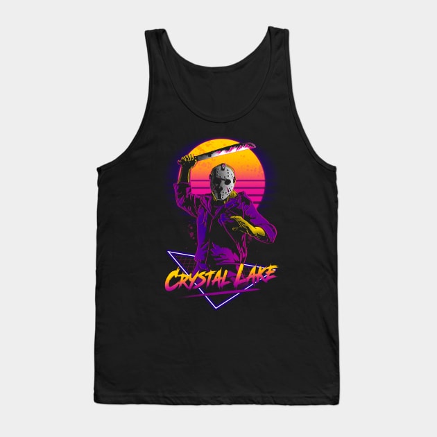 Retro Machete Tank Top by ddjvigo